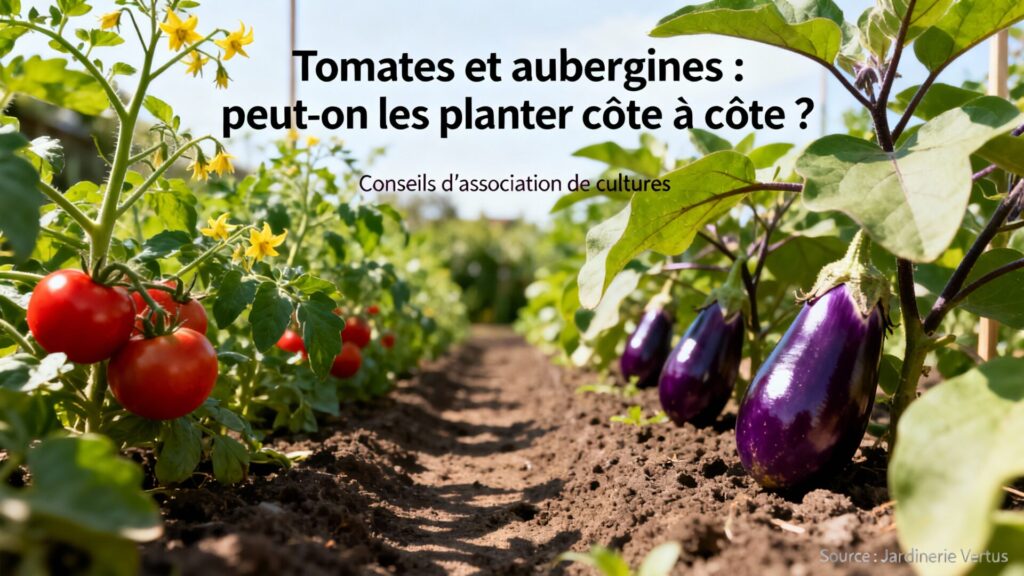 Tomates et aubergines : peut-on les planter côte à côte ?