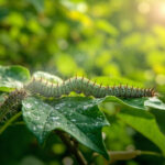 Contrôler les chenilles avec bacillus thuringiensis sans aucun texte
