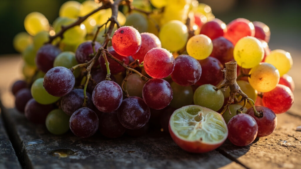 La grappe de raisin : structure, usages et bienfaits sans aucun texte